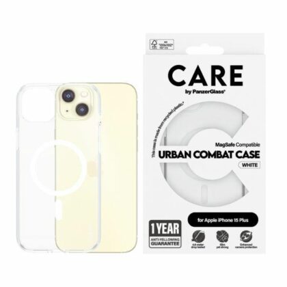 PanzerGlass Urban Combat - θήκη για Apple iPhone 15 Plus - Λευκό