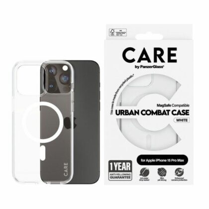 PanzerGlass Urban Combat Case - θήκη για Apple iPhone 15 Pro Max - Λευκό