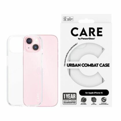 PanzerGlass Urban Combat Θήκη - θήκη για Apple iPhone 15 - Διάφανο