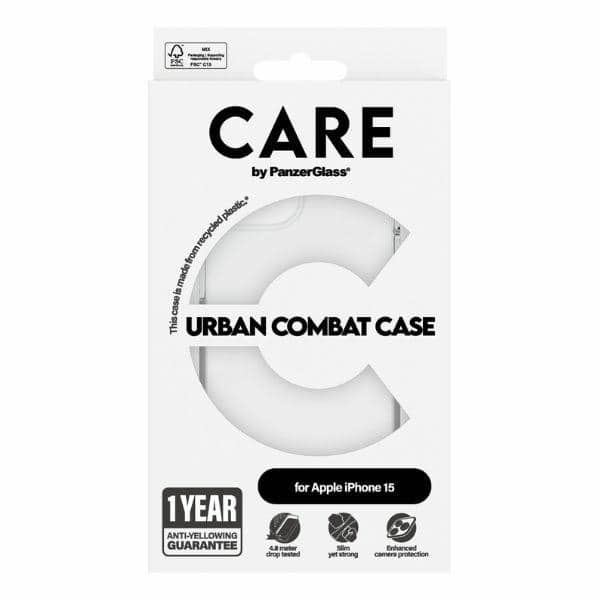 PanzerGlass Urban Combat Θήκη - θήκη για Apple iPhone 15 - Διάφανο - Image 4