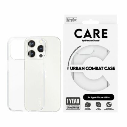 PanzerGlass Urban Combat - θήκη για Apple iPhone 15 Pro - Διάφανο
