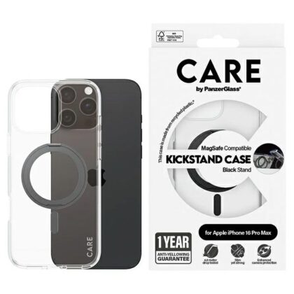 PanzerGlass Kickstand Case MagSafe - θήκη για Apple iPhone 16 Pro Max - Μαύρο