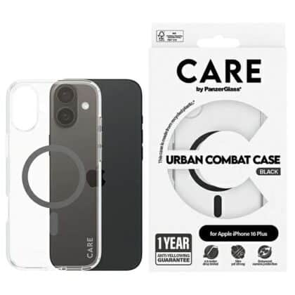 PanzerGlass Θήκη Flagship MagSafe - θήκη για Apple iPhone 16 Plus - Μαύρο