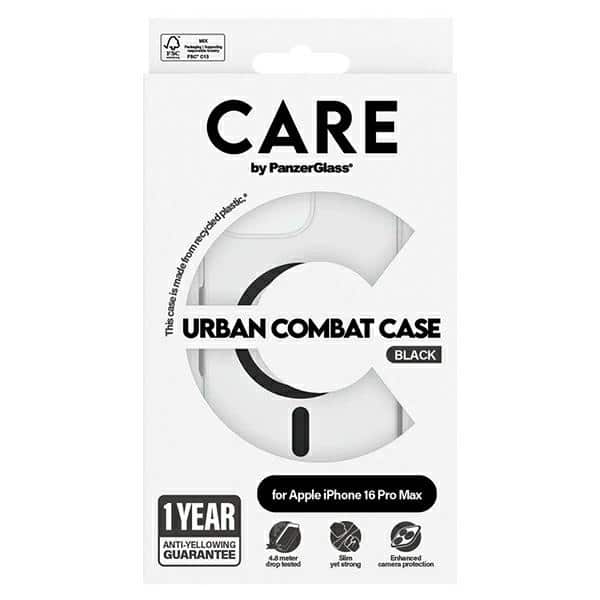 Θήκη CARE by PanzerGlass Flagship για το 16 Pro Max 6,9" μαύρη MagSafe 1348 - Image 4