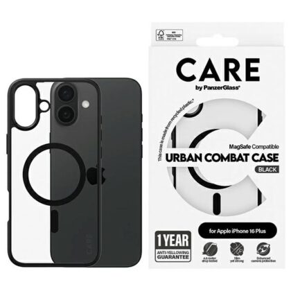 PanzerGlass CARE by PanzerGlass - θήκη για Apple iPhone 16 Plus - Μαύρο