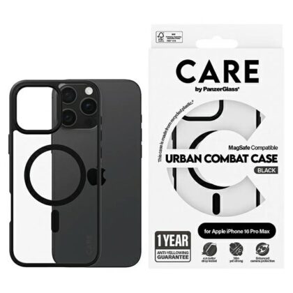 PanzerGlass CARE by PanzerGlass - θήκη για Apple iPhone 16 Pro Max - Μαύρο