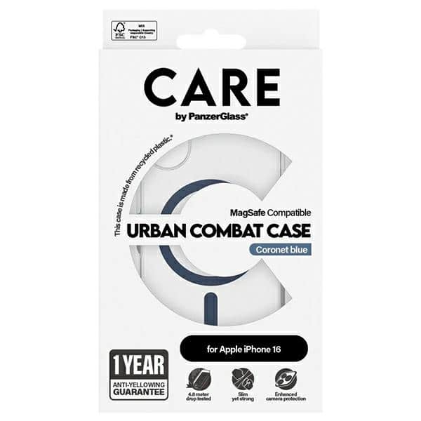 PanzerGlass Flagship Case MagSafe - θήκη για Apple iPhone 16 - Μπλε - Image 4