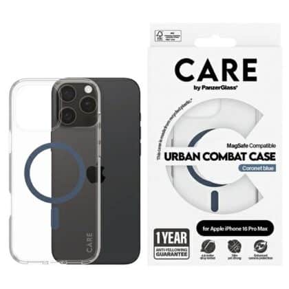 PanzerGlass CARE - θήκη για Apple iPhone 16 Pro Max - Μπλε
