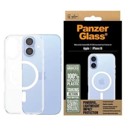 PanzerGlass HardCase MagSafe - θήκη για Apple iPhone 16 - Λευκό