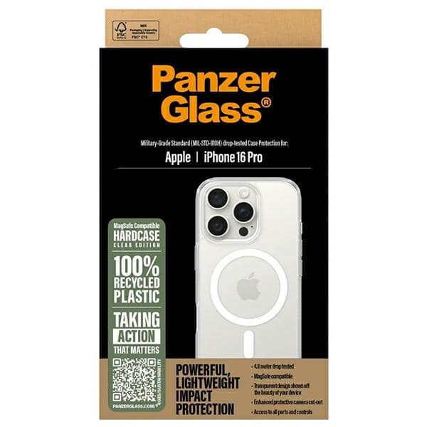 PanzerGlass HardCase - θήκη για Apple iPhone 16 Pro - Λευκό - Image 4