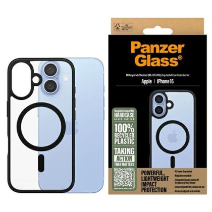 PanzerGlass HardCase - θήκη για Apple iPhone 16 - Μαύρο