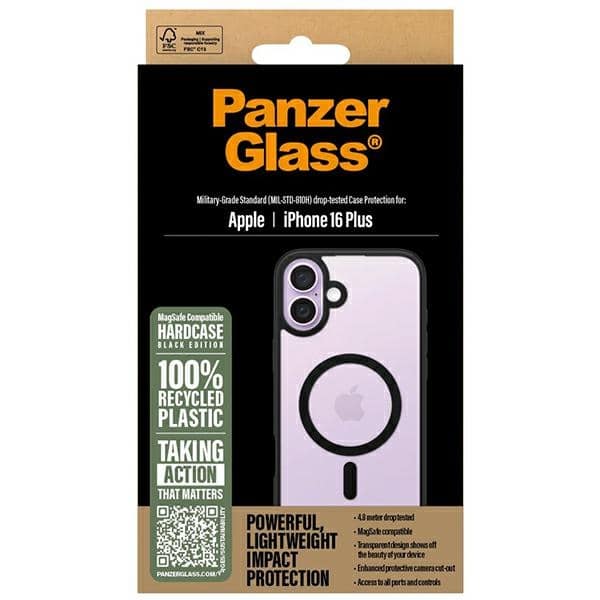 PanzerGlass HardCase - θήκη για Apple iPhone 16 Plus - Μαύρο - Image 4