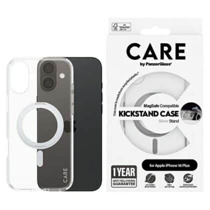 PanzerGlass CARE - θήκη για Apple iPhone 16 Plus - Ασημί
