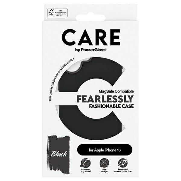 PanzerGlass CARE by PanzerGlass - θήκη για Apple iPhone 16 - Μαύρο - Image 4