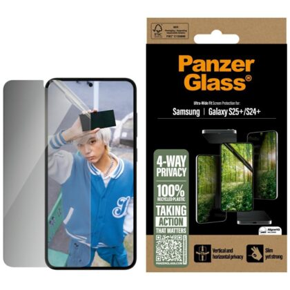 PanzerGlass Eco Matrix εξαιρετικά ευρυγώνιο γυαλί προστασίας απορρήτου για Samsung Galaxy S25+