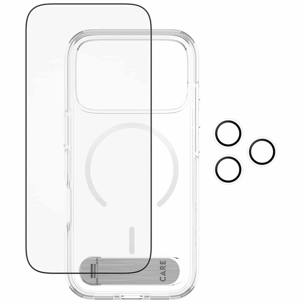 Θήκη CARE by PanzerGlass Feature Kick 3σε1 + Κιτ προστασίας γυαλιού + φακού για iPhone 17 Pro - Image 3