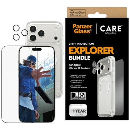 PanzerGlass CARE by PanzerGlass - θήκη για Apple iPhone 17 Pro Max - Διάφανο