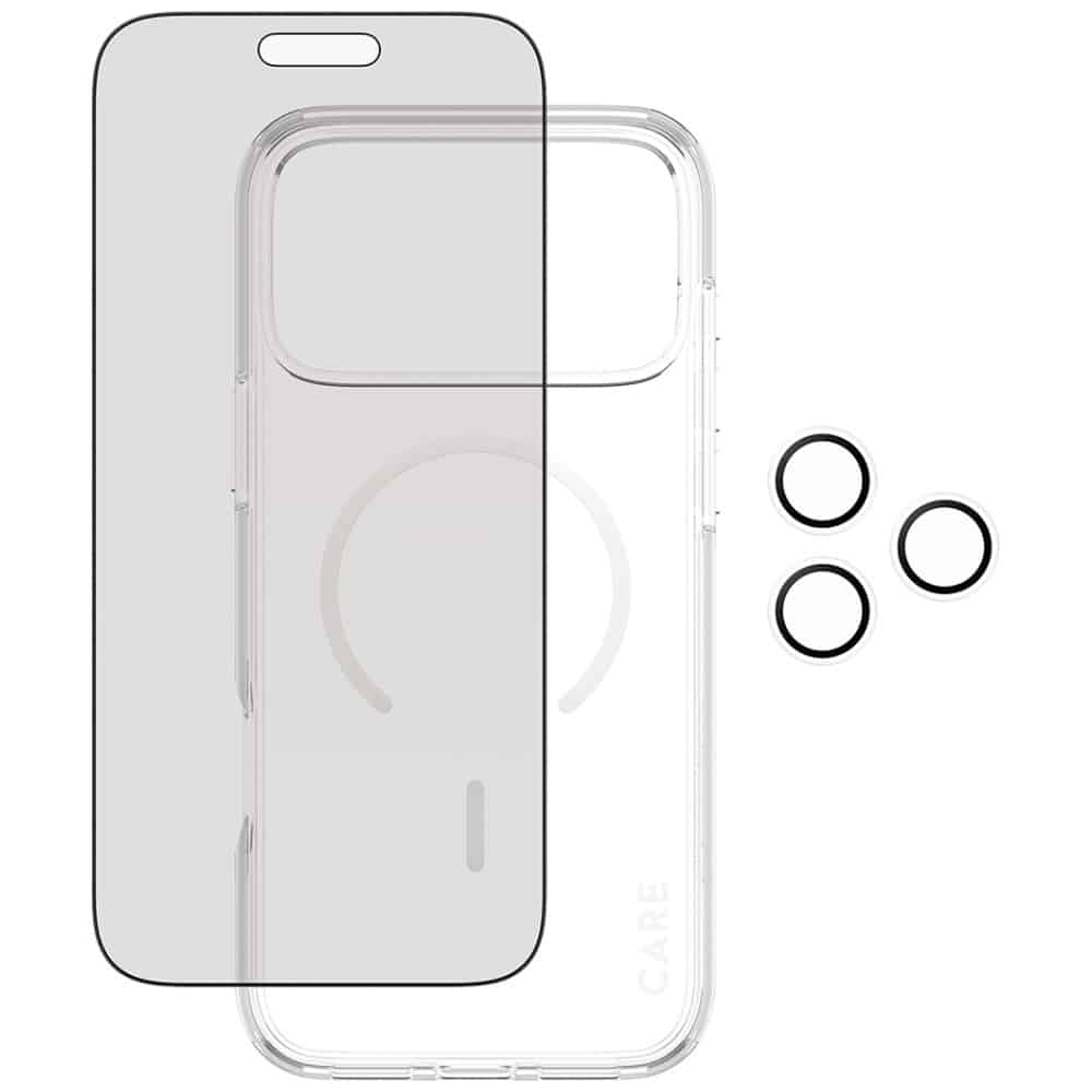 CARE by PanzerGlass Θήκη 3 σε 1 για προστασία από την ιδιωτικότητα + Γυαλί προστασίας από την ιδιωτικότητα + Φακός για iPhone - Image 3