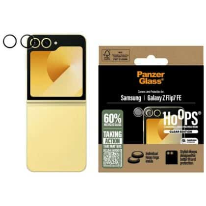 Σκληρυμένο γυαλί για φακό κάμερας PanzerGlass Hoops για Samsung Galaxy Z Flip7 FE