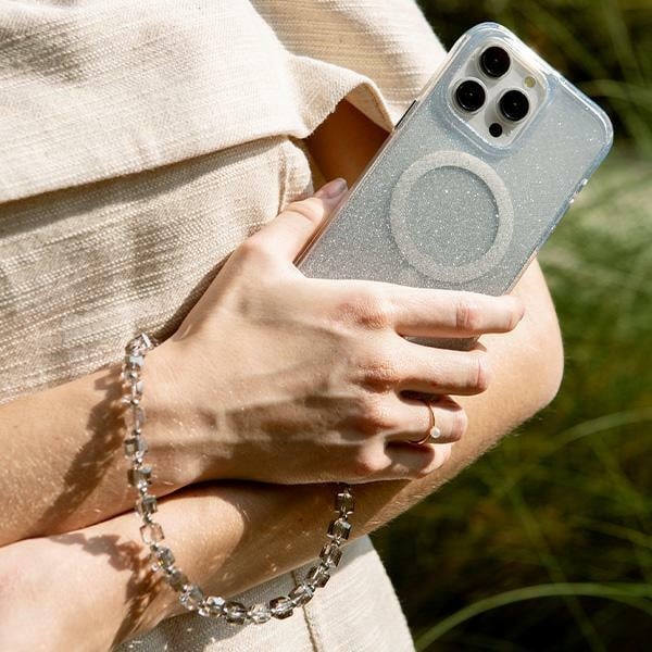UNIQ Coehl Candy Gem Handstrap γενικής χρήσης για τηλέφωνο, ασημί/ασημί σπαθί - Image 6