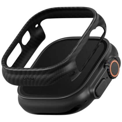 UNIQ Keva Verge - θήκη για Apple Watch Ultra / 2 / 3 - Μαύρο
