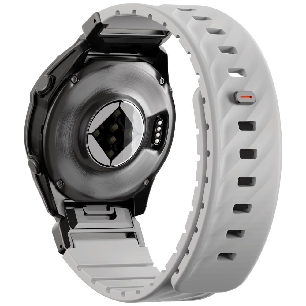 Λουράκι UNIQ Fluo x Smart-Fit για Garmin 22mm Γκρι - Image 3
