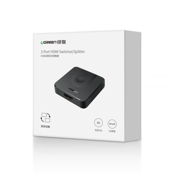 HDMI Switch/Splitter UGREEN CM217, Μαύρο - Image 4