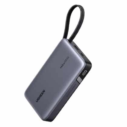 Φορτιστής UGREEN PB551 (55992), 20000mAh, 145W, QC + PD, Γκρι