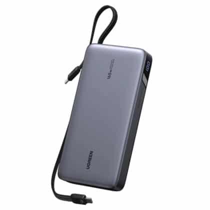 Powerbank UGREEN PB726 (55995B), 25000mAh, 165W, QC + PD, Γκρι