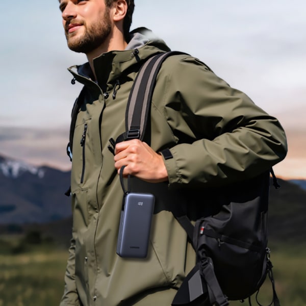 Φορτιστής UGREEN PB536 (55988B), 20000mAh, 45W, QC + PD, Γκρι - Image 5