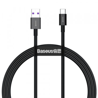 Καλώδιο USB-A σε USB-C Baseus Superior Series, 66W, 6A, 1m, Μαύρο CATYS-01