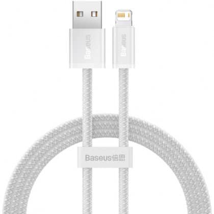 Καλώδιο USB-A σε Lightning Baseus Dynamic Series, 18W, 2.4A, 1m, Λευκό CALD000402