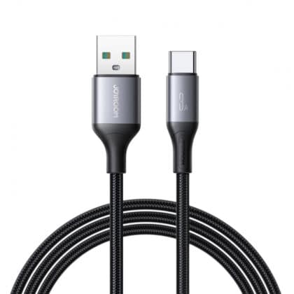 Καλώδιο USB-A σε USB-C Joyroom S-A28 Flash, 30W, 3A, 2m, Μαύρο