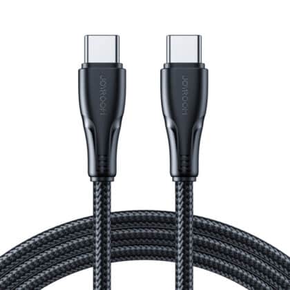 Καλώδιο USB-C σε USB-C Joyroom S-A11, 60W, 3A, 0,25m, Μαύρο