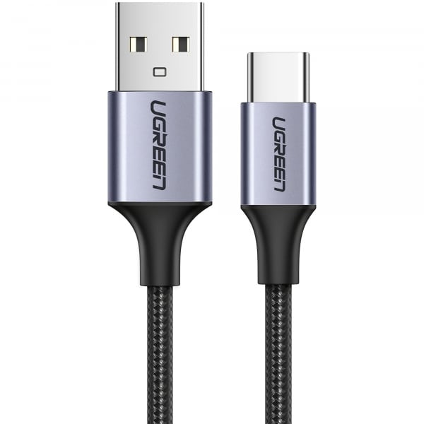 Καλώδιο USB-A σε USB-C UGREEN US288, 18W, 3A, 1,5m, Μαύρο - Image 2