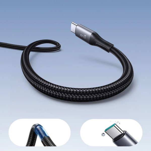 Καλώδιο USB-A σε USB-C Joyroom S-A28 Flash, 30W, 3A, 2m, Μαύρο - Image 2