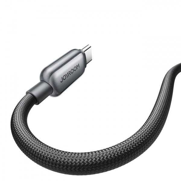 Καλώδιο USB-C σε USB-C Joyroom S-A55 StarFlight Display, 100W, 5A, 1,2m, Μαύρο - Image 2