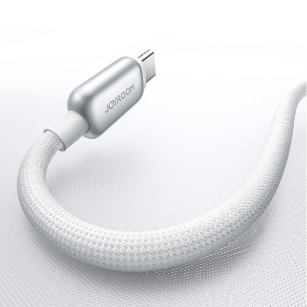 Καλώδιο USB-C σε USB-C Joyroom S-A55 StarFlight Display, 100W, 5A, 1,2m, Λευκό - Image 3