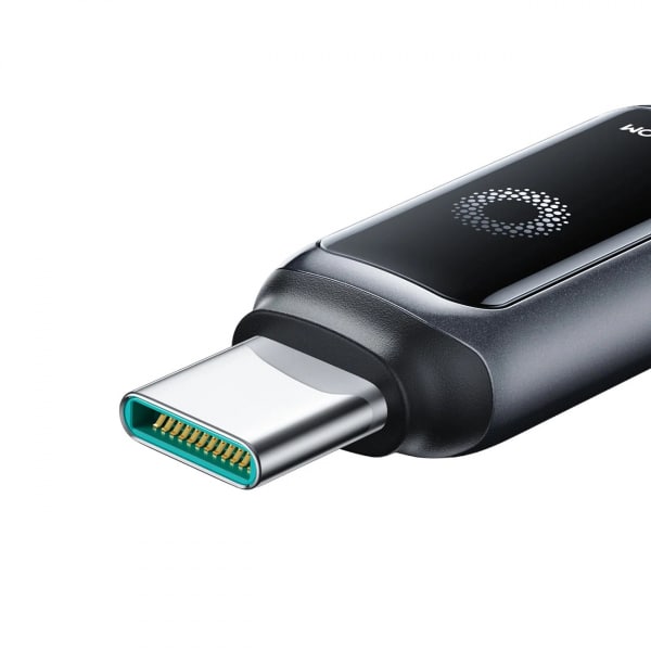 Καλώδιο USB-C σε USB-C Joyroom S-A55 StarFlight Display, 100W, 5A, 1,2m, Μαύρο - Image 3