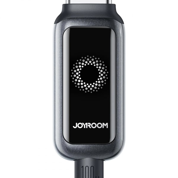 Καλώδιο USB-C σε USB-C Joyroom S-A55 StarFlight Display, 100W, 5A, 1,2m, Μαύρο - Image 4