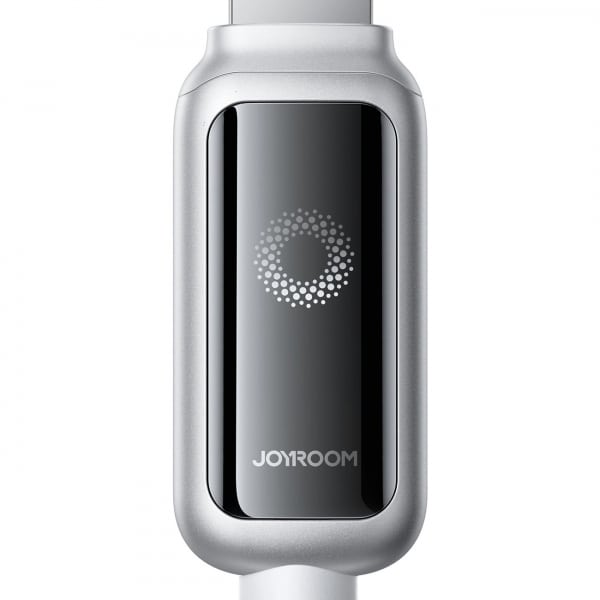 Καλώδιο USB-C σε USB-C Joyroom S-A55 StarFlight Display, 100W, 5A, 1,2m, Λευκό - Image 5