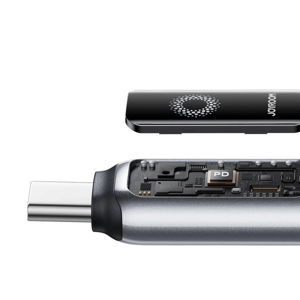 Καλώδιο USB-C σε USB-C Joyroom S-A55 StarFlight Display, 100W, 5A, 1,2m, Μαύρο - Image 5