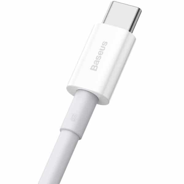 Καλώδιο USB-A σε USB-C Baseus Superior Series, 66W, 6A, 1m, Λευκό CATYS-02 - Image 4