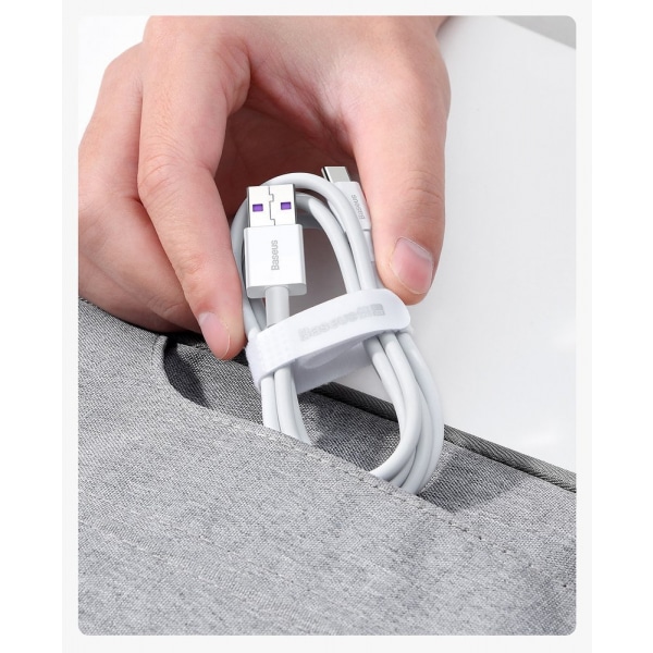 Καλώδιο USB-A σε USB-C Baseus Superior Series, 66W, 6A, 1m, Λευκό CATYS-02 - Image 6