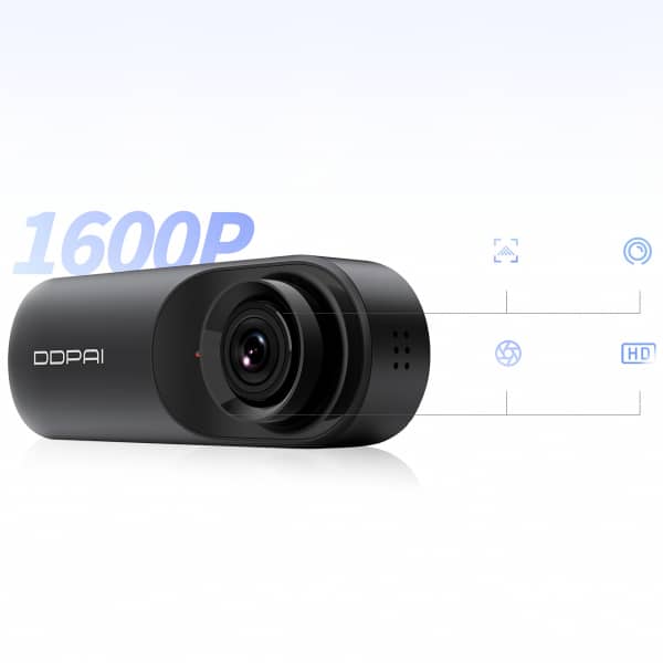 Ταμπλό + Κάμερα Πίσω DDPAI mola N3 Pro, 1600P, Wi-Fi, Μαύρο - Image 3