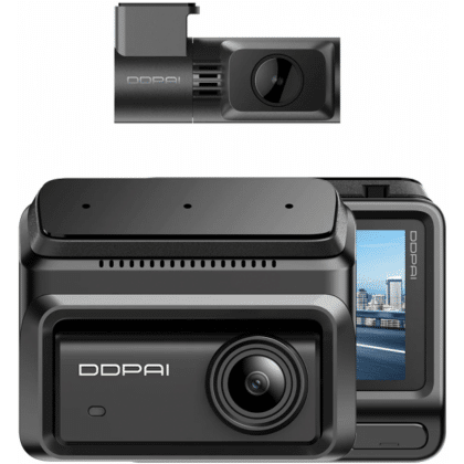 Ταμπλό + Κάμερα Πίσω DDPAI Z90 Διπλή, 4K, 64Gb, Wi-Fi, GPS, Οθόνη LCD 3 ιντσών, Μαύρο
