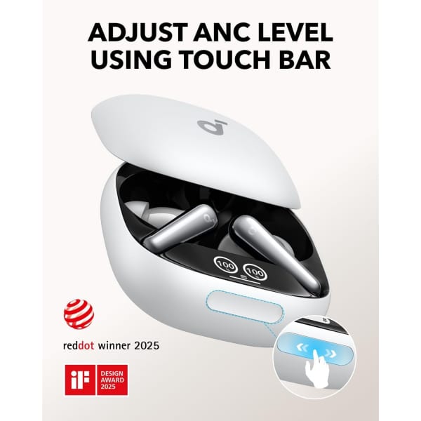 Anker Soundcore Liberty 4 Pro, Λευκό A3954G21 - Image 2
