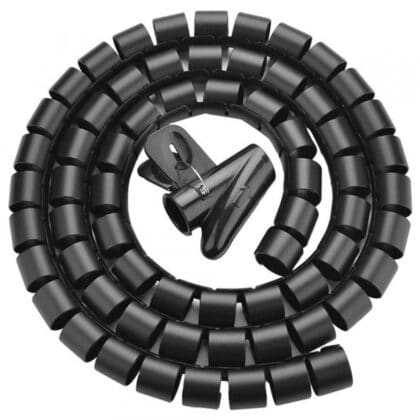 Οργανωτής καλωδίων UGREEN LP121, 25mm, 1.5m, Μαύρο