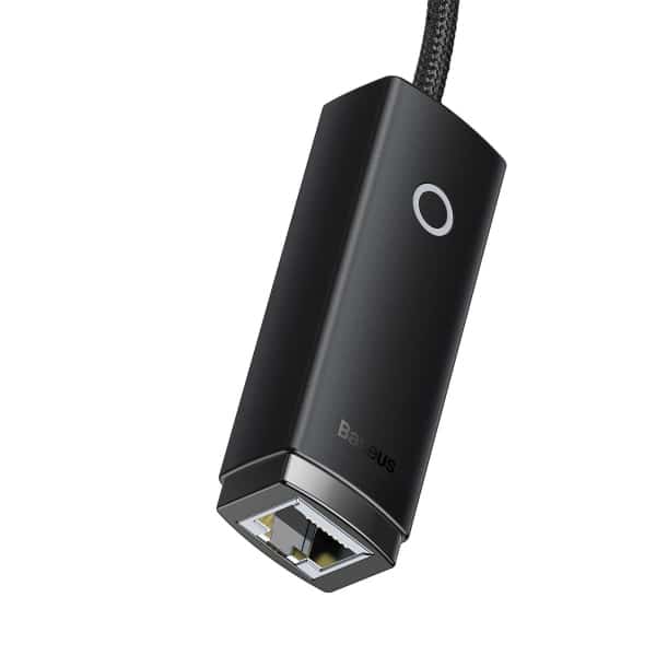 Προσαρμογέας Ethernet Baseus Lite, RJ45, USB, Μαύρο WKQX000001 - Image 7