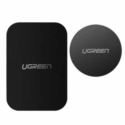 Μεταλλική πλάκα UGREEN LP123 2 σε 1, Universal, μαύρη